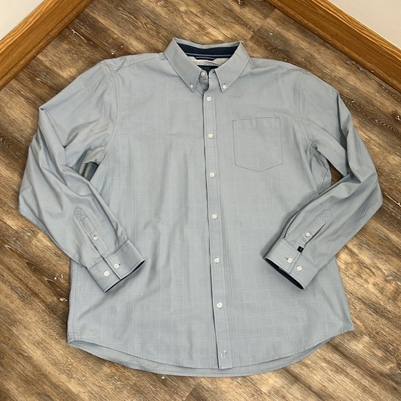 Cody James Core Shirt Blue Plaid Long Sleeve Button-Down Western Men's Size XL - Picture 8 of 14
